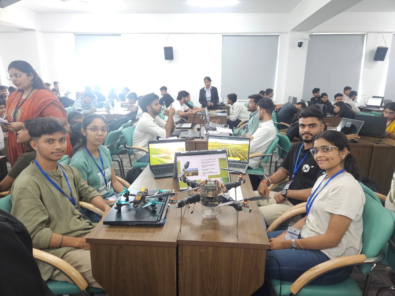 Team working together